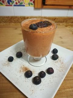 Una foto de Yogur de papaya