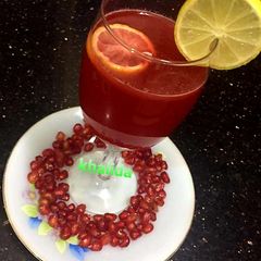 A picture of Pomegranate juice.