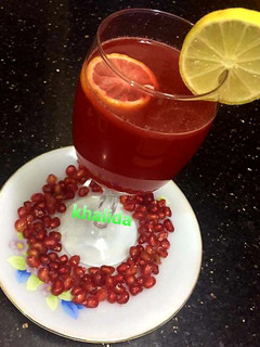 A picture of Pomegranate juice.