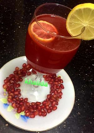 A picture of Pomegranate juice.