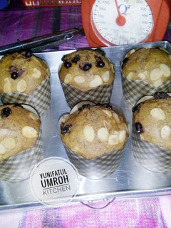Foto resep Banana Muffin No Mixer