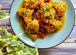 Gambar Ayam Sambal Hijau Simple