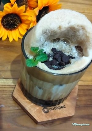 Foto resep Honey Almond Milk Coffee Ice Mommylicious