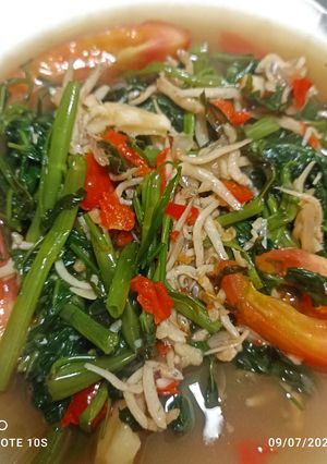Foto resep Tumis kangkung ala2 resto