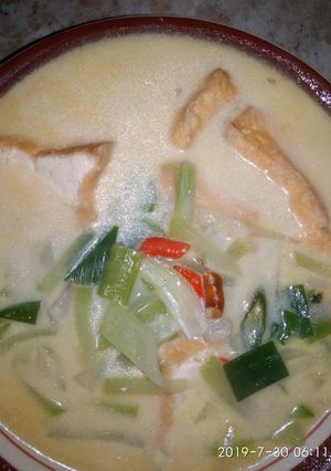 Foto resep Sayur Labu dan Tahu