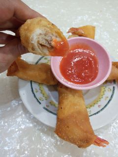 Foto resep Pangsit goreng isi ayam udang