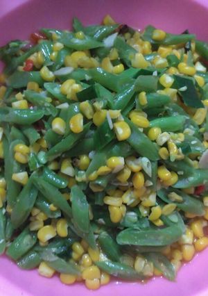 Foto resep Tumis bunis (buncis jagung manis)