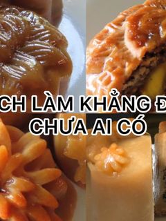 Hình của món Bánh Trung Thu Thập Cẩm Truyền Thống & Hiện Đại.