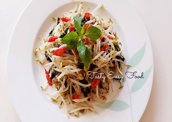 Cara Gampang Membuat Cah Toge Kemangi | Murah, Mudah, Bergizi 😃 yang Bikin Ngiler