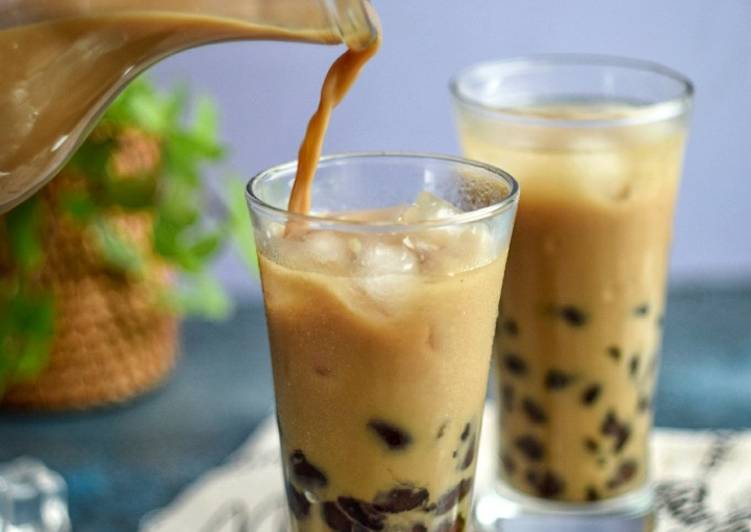 Bubble Coffee Milk (Es Bubble Homemade) #siapramadhan
