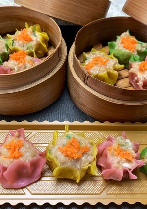 Foto resep Dimsum shumai pelangi
