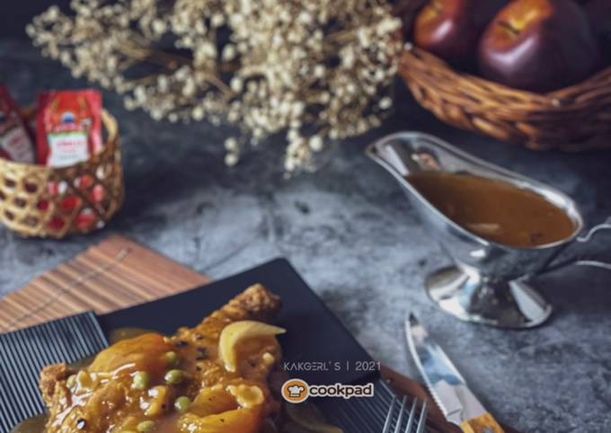 Resep Hainanese Chicken Chop 🇨🇳, Bisa Manjain Lidah