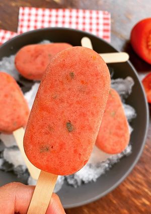 Une photo de ☆Sorbet Tomate/Basilic☆