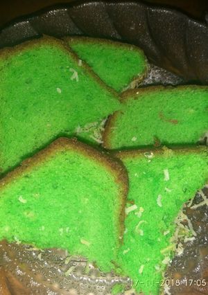 Foto resep Bolu jadul pandan panggang