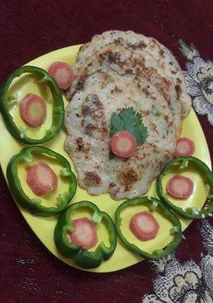 मुली के पैन केक (mooli ke pancake recipe in Hindi) रेसिपी मुख्य फोटो