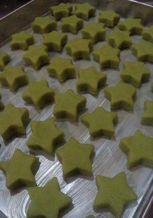Foto resep Kue Salju Pandan
