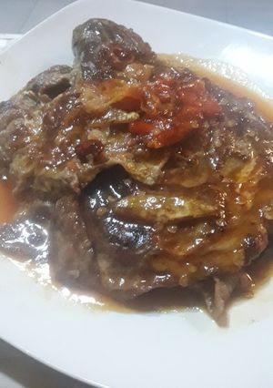 Foto resep Terong panggang dadar