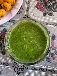 รูปของ Green Chutney ซอสพริกสีเขียว สูตรจากชาวอินเดีย