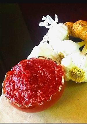 A picture of Schezwan Sauce.