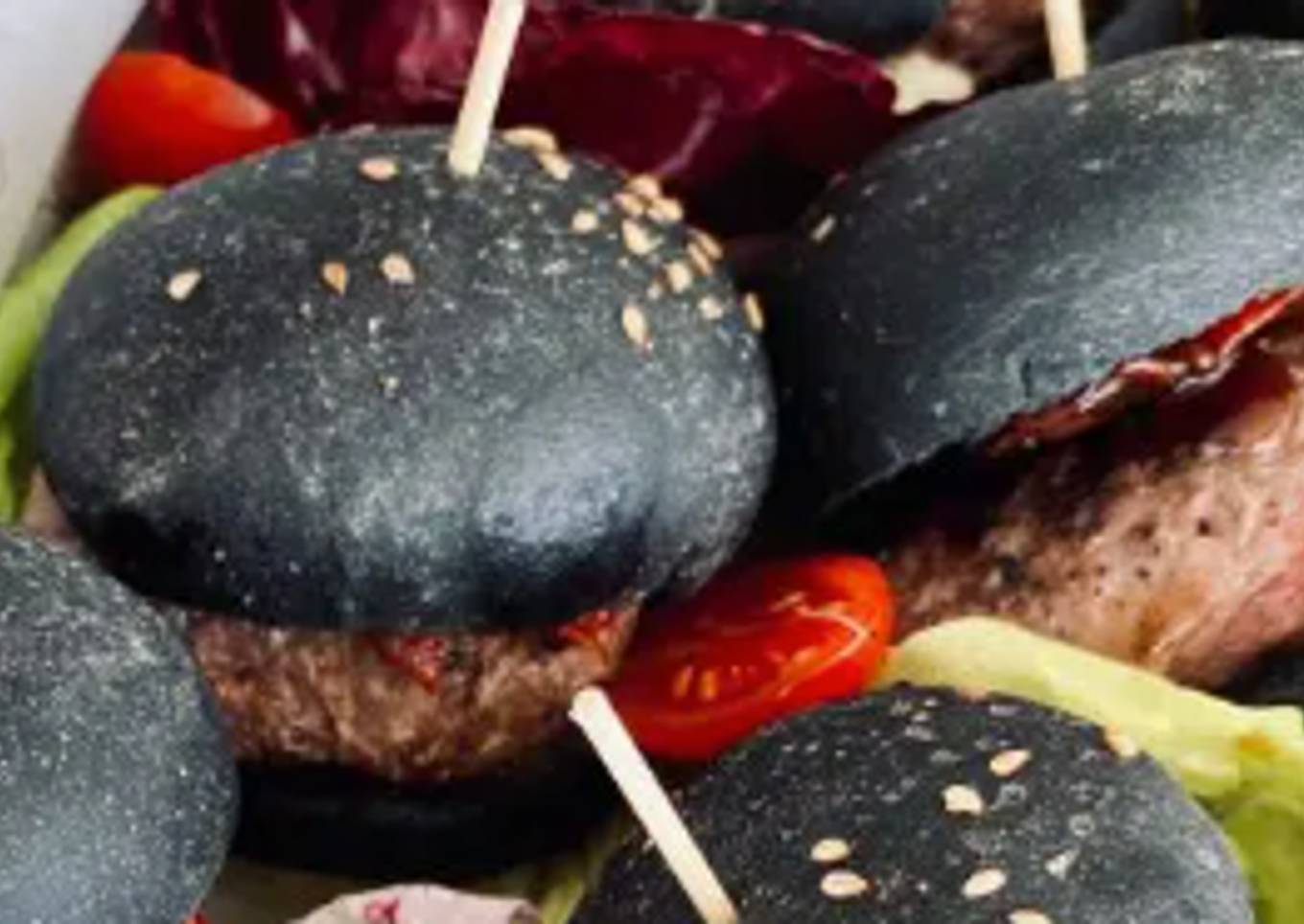 Mini hamburguesas Halloween The Cook