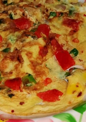 A picture of Vegetables egg.