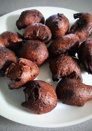 A picture of Banana Appam / Banana Paniyaram.