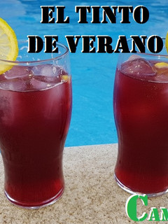 Una foto de El tinto de verano