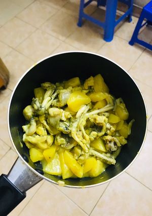 Hình của món Ếch rim dứa (thơm).