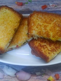 মেয়ো এগ স্যান্ডউইচ (mayo egg sandwich recipe in Bengali) রেসিপির প্রধান ছবি