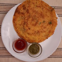 A picture of Besan Chilla.