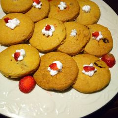 A picture of Easy sesame crunchy cookies.
