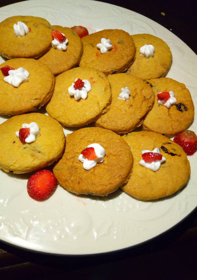A picture of Easy sesame crunchy cookies.