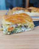 Torta salata zucchine e ricotta in air fryer