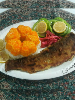 عکسی از دستور ماهی سوخاری