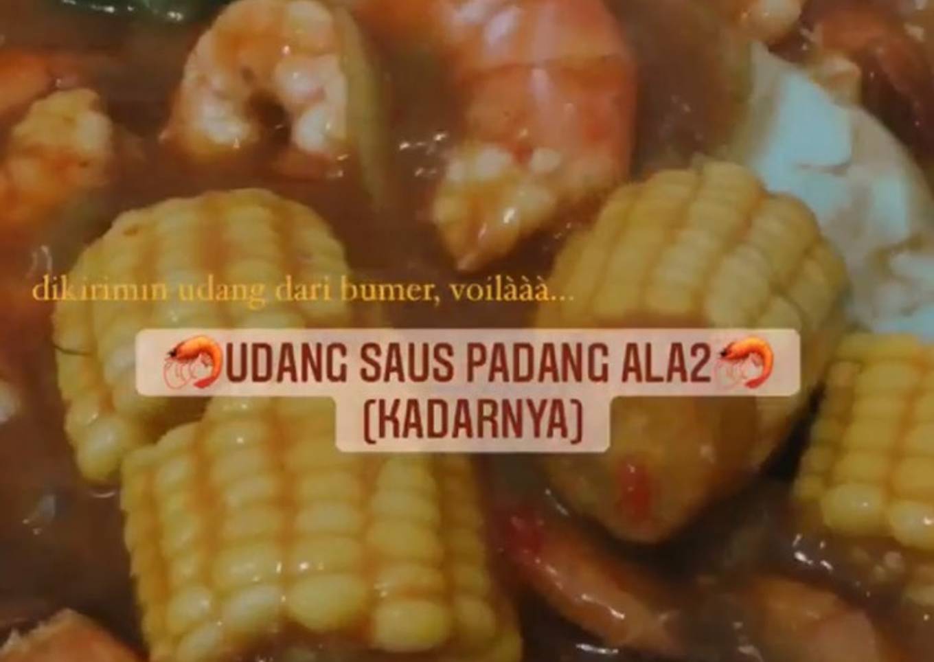 Udang Saus Padang