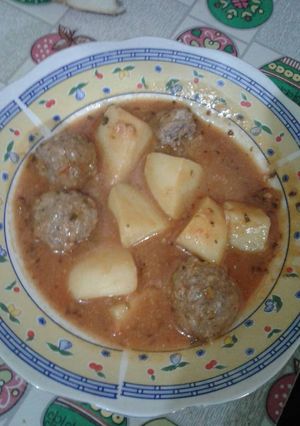 Una foto de Albóndigas saladas!!👌