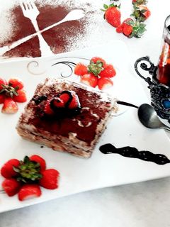 عکسی از دستور تیرامیسو بدون تخم مرغ