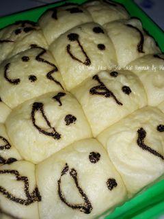 Foto resep Roti Sobek Kukus Isi Selai Coklat Homemade