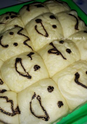 Foto resep Roti Sobek Kukus Isi Selai Coklat Homemade
