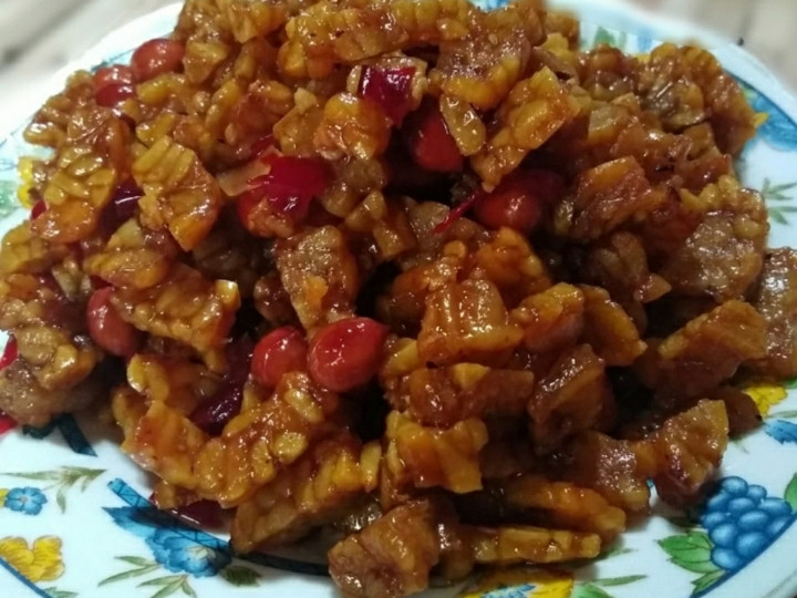 Ini dia! Resep mudah memasak Kering tempe kacang tanah dijamin gurih