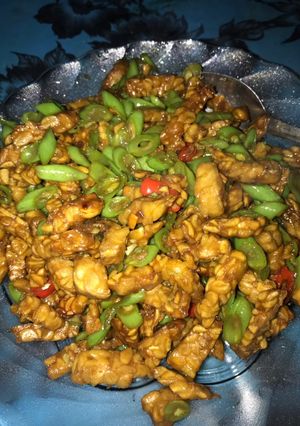Foto resep Tempe buncis kecap