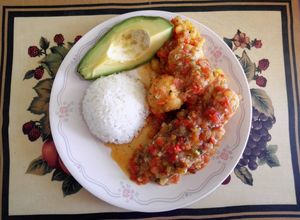 Una foto de Sobrebarriga en salsa criolla