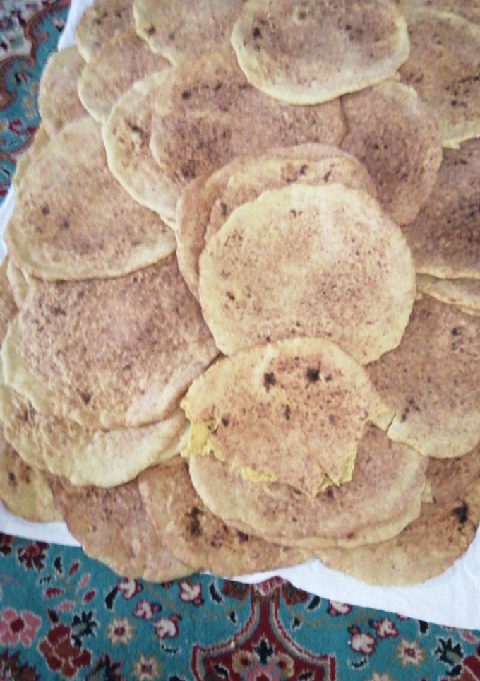 عکسی از دستور نان تنوری