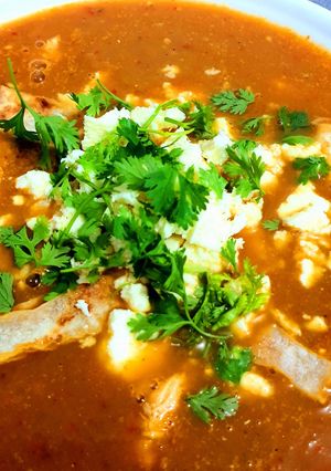 Una foto de Sopa mexicana