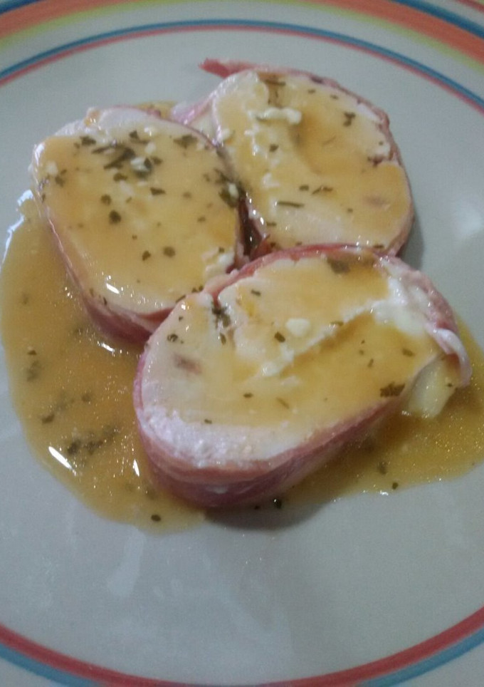 Una foto de Pechugas envueltas y rellenas con thermomix