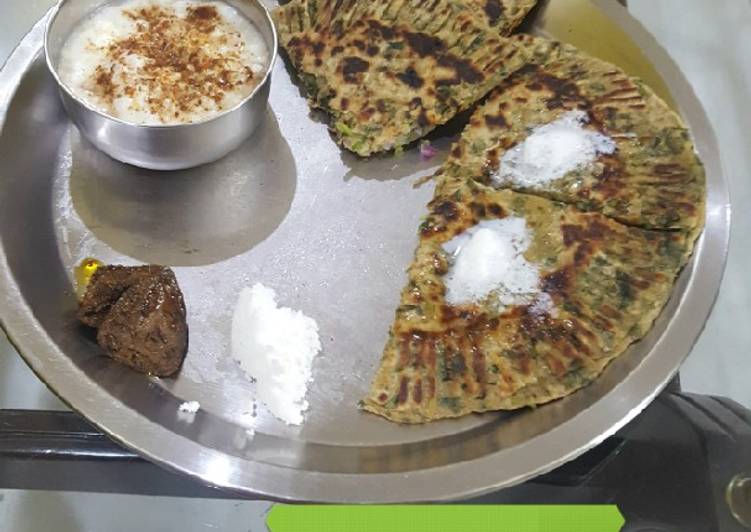 Aloo Methi Parantha