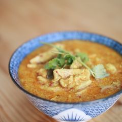 A picture of Curry Chicken Malaysian Style.