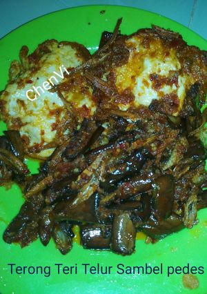 Foto resep Terong Telur Teri Sambel pedas