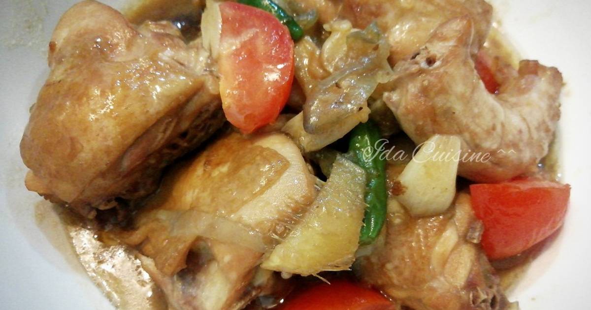 Resipi Lauk Pauk Ayam Halia Chinese Style Oleh Idacuisine Cookpad