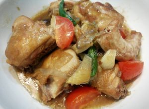 Gambar 👩‍🍳LAUK PAUK : AYAM HALIA CHINESE STYLE